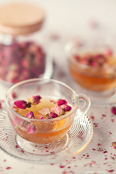 Chamomile, French Roses And Lavender Organic Artisan Tea